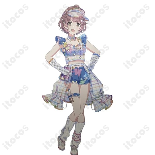 シャニマス 郁田はるき『アンフィニィキャンバス』高再現アイドル衣装｜軽快で撮影映え