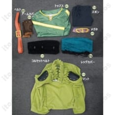 ONE PIECE ロロノア・ゾロ エルバフ編コスプレ衣装｜クールなバイキング風で撮影映え、着脱も簡単 - 5枚目の画像（サムネイル）