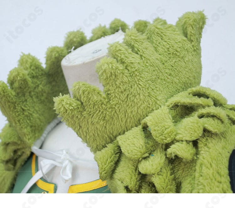 衣領の装飾ディテール（襟元の意匠と配色コントラスト）