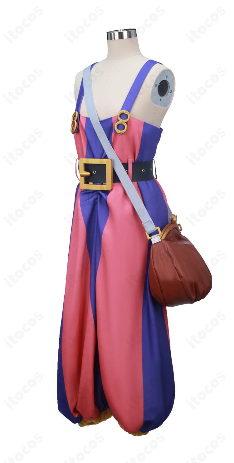 ウソップ エルバフ新衣装コスプレの側面シルエットと配色