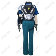 VALORANT ブリムストーン戦闘装備コスチューム 高再現で動きやすくイベント・撮影に最適 - 4枚目の画像（サムネイル）