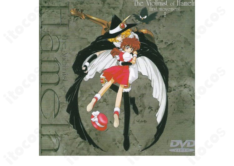 フルート衣装の前面ディテール|落ち着いた色味と端正なシルエットが分かるポスター風カット