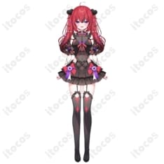 VEE 芽々守あん コスプレ衣装｜高再現シルエットで撮影映え、イベント快適のアイドル風 - 1枚目の画像（サムネイル）