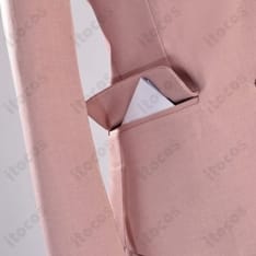 ヲタクに恋は難しい 桃瀬成海 ピンクスーツ 再現度と着心地を両立した上品コスプレ衣装 - 5枚目の画像（サムネイル）