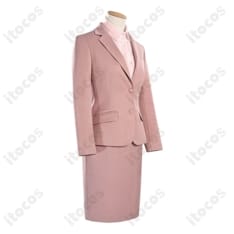 ヲタクに恋は難しい 桃瀬成海 ピンクスーツ 再現度と着心地を両立した上品コスプレ衣装 - 2枚目の画像（サムネイル）