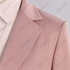 ヲタクに恋は難しい 桃瀬成海 ピンクスーツ 再現度と着心地を両立した上品コスプレ衣装 - 4枚目の画像（サムネイル）