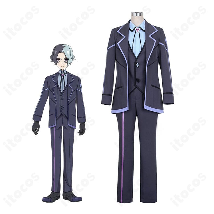 アメジオ（ポケットモンスター）エクスプローラーズ制服のフル着用イメージ