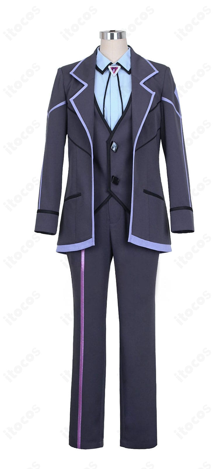 アメジオ制服コスプレ コート・ベスト・パンツの正面全体像