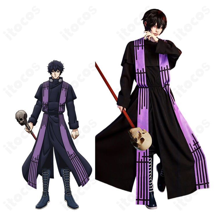 終末のワルキューレ ベルゼブブ 蝿の王ダークスタイルのコスプレ衣装を着用した全身イメージ正面