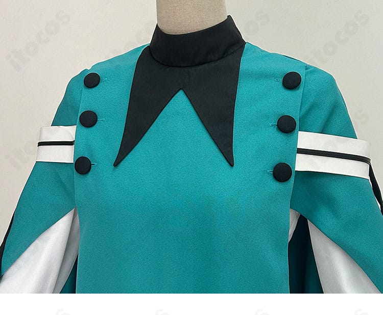 ココ 通常衣装 襟元・前合わせ装飾の近接ディテール