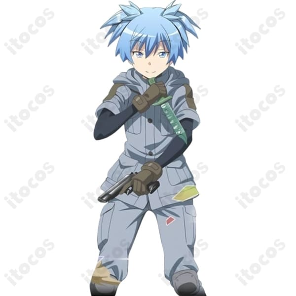 暗殺教室 潮田渚／赤羽業 超体育着コスプレ衣装｜高再現・動きやすくイベント＆撮影向け