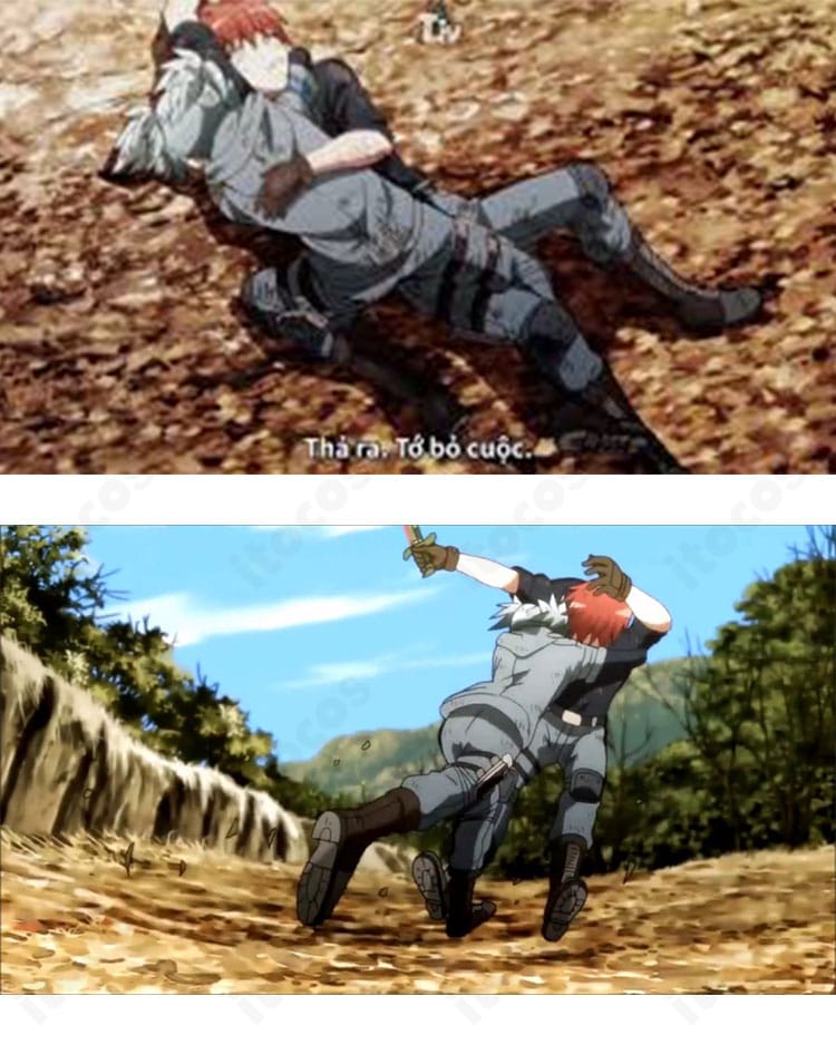 暗殺教室 茅野カエデ 超体育着コスプレ衣装の着用シーンイメージ（動きやすさとスポーティな印象）