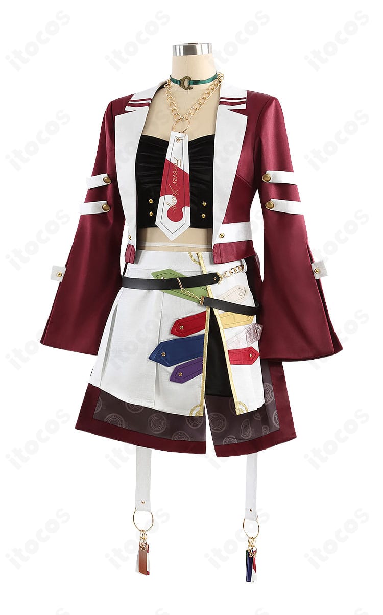 左側面の袖口やベルト位置のディテールアップ