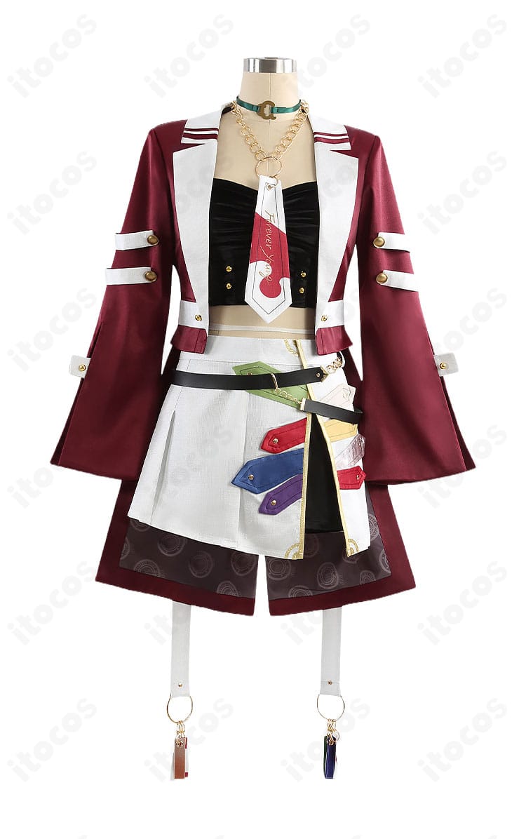 ウマ娘 勝負服 汎用モデルのコートとスカートの正面全体