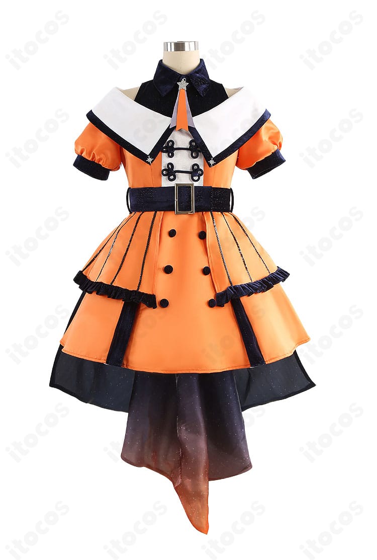 澁谷かのん ステージ衣装の正面全体画像｜ハリ感のある生地と美シルエット