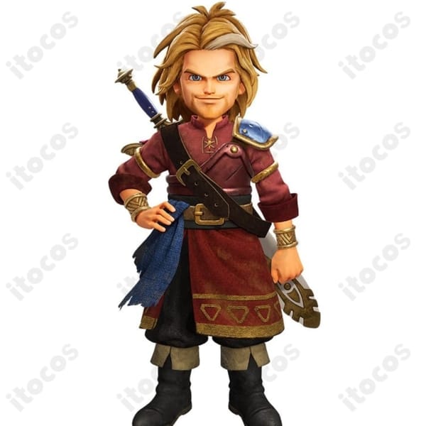 DQVII キーファ大人版アーマー衣装。軽快な着用感でイベント映え