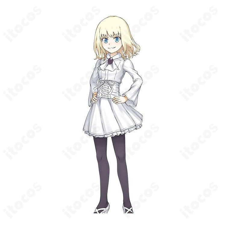 レイヴィニア=バードウェイ コスプレ衣装の正面全体カット|学園テイストの端正なシルエット