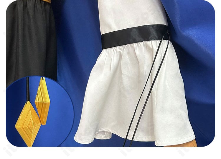 オルーギオ コスプレ衣装の袖部分にある装飾ディテール