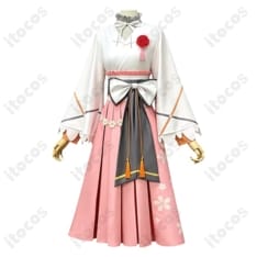 春夏秋冬代行者 春の舞 花葉雛菊の上品で華やかな和装コスプレ衣装 - 2枚目の画像（サムネイル）