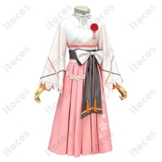 春夏秋冬代行者 春の舞 花葉雛菊の上品で華やかな和装コスプレ衣装 - 1枚目の画像（サムネイル）