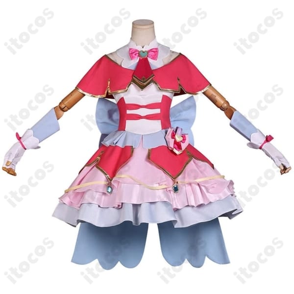 名探偵プリキュア! キュアミスティック変身後ドレス 高再現で撮影映え・長時間も快適