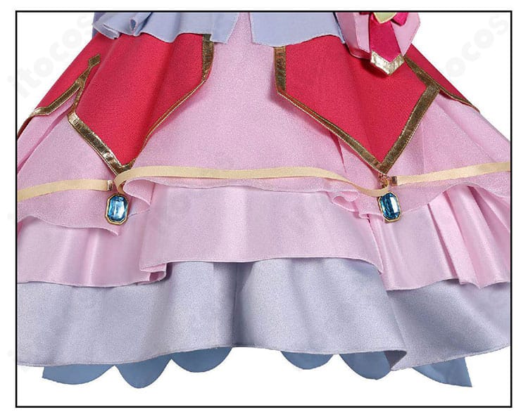 スカート裾の装飾ディテール｜フレアのハリ感とトリムの見え方
