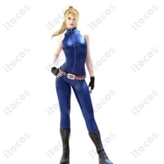 バーチャファイター2 サラ・ブライアント1P コスプレ 通気性良好で高再現、撮影映えジャンプスーツ - 1枚目の画像（サムネイル）