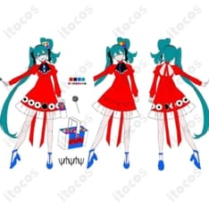 初音ミク パノプティコン プシ Ver. コスプレ衣装｜高発色で再現度重視、イベント・撮影に最適 - 1枚目の画像（サムネイル）