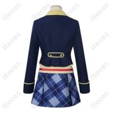 プリパラ パプリカ学園 冬制服 コスプレ衣装6点セット。上品×爽やかで高再現、イベントにも最適 - 3枚目の画像（サムネイル）