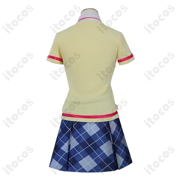 プリパラ パプリカ学園 冬制服 コスプレ衣装6点セット。上品×爽やかで高再現、イベントにも最適 - 5枚目の画像