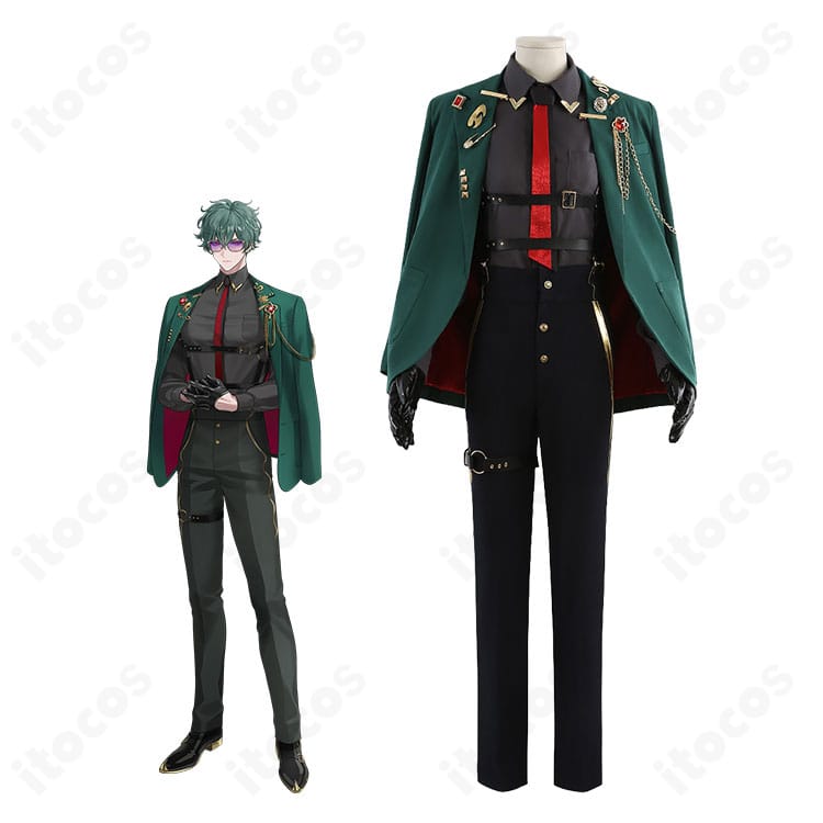 STRANGE EDEN 咬（ヤオ）の公式イメージに基づくコスプレ衣装フルセット着用例