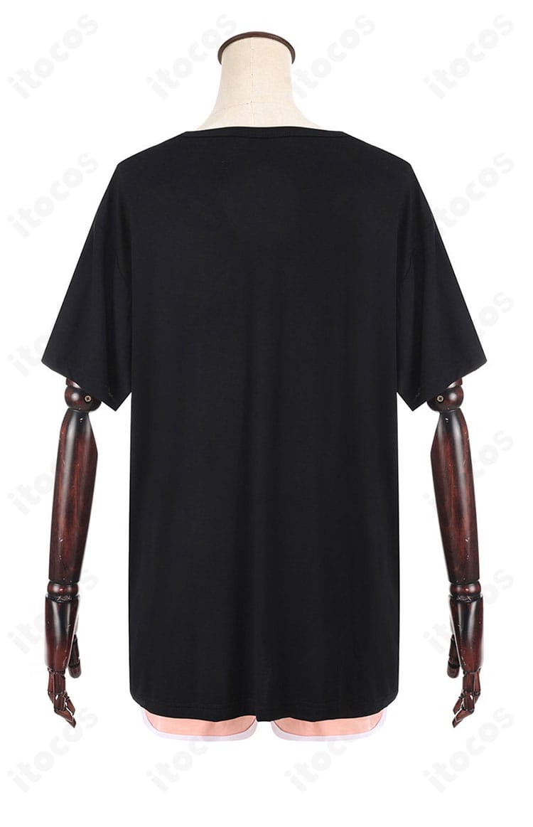商品背面|Tシャツ&ショートパンツ バックスタイル