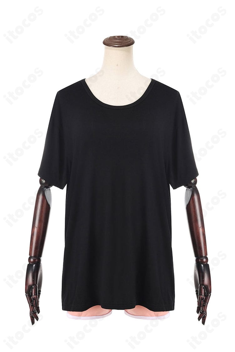 商品正面|Tシャツとショートパンツのセットアップ フロントビュー