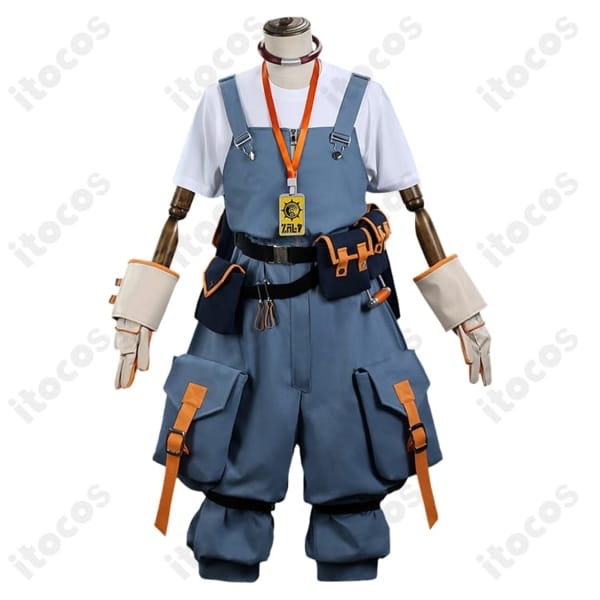 ガチアクタ オーガスト・スティルザ コスプレ｜動きやすいサロペットで高再現、イベントも快適