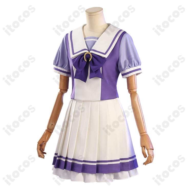 ウマ娘 プリティーダービー トレセン学園 夏服制服｜高発色ツイルで爽やかに再現、撮影・イベントに最適 - 2枚目の画像