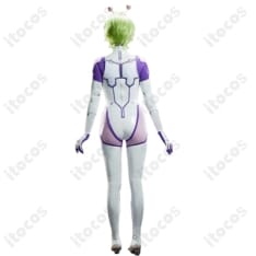 ダンダダン バモラ 戦闘服コスプレ｜高発色PUで映える光沢・美シルエットのフルセット - 2枚目の画像（サムネイル）