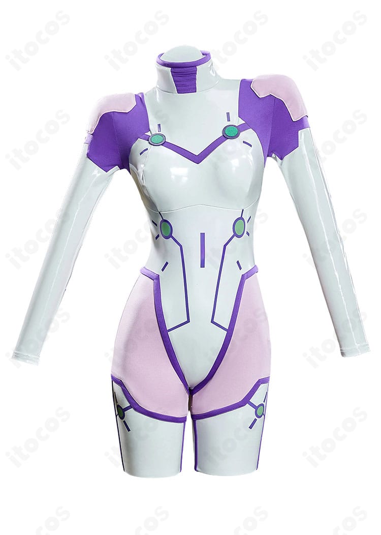 バモラ 戦闘服ボディスーツ単品の正面商品画像（高発色PU）