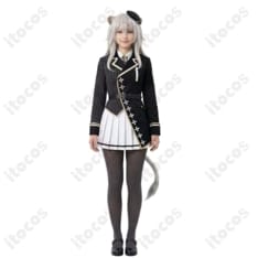獅白ぼたん 新衣装 制服Ver.｜高再現コスプレ一式でクール＆上品に映える - 2枚目の画像（サムネイル）
