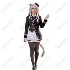 獅白ぼたん 新衣装 制服Ver.｜高再現コスプレ一式でクール＆上品に映える - 1枚目の画像（サムネイル）