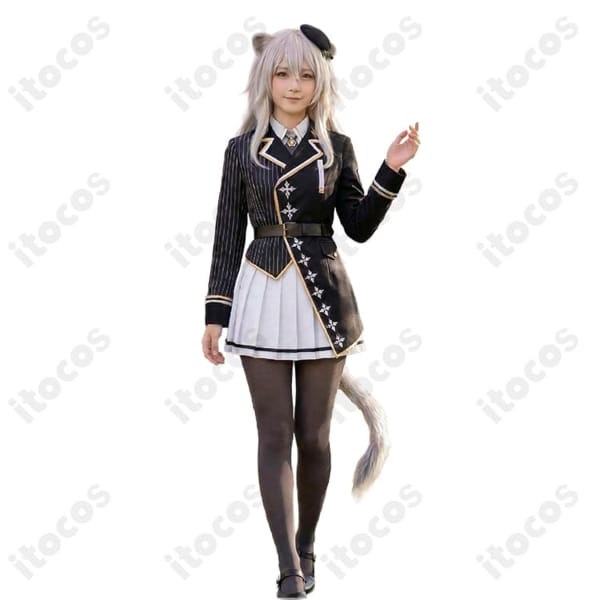 獅白ぼたん 新衣装 制服Ver.｜高再現コスプレ一式でクール＆上品に映える
