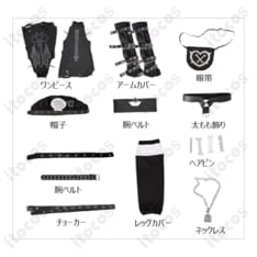 夜乃くろむ 初期衣装 コスプレ｜高再現フルセット、クールに決まる撮影も快適 - 5枚目の画像（サムネイル）
