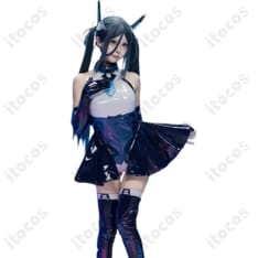 ブルアカ 天童アリス 臨戦（戦闘服）高再現レオタード 快適な通気性で撮影・イベントに最適 - 4枚目の画像（サムネイル）