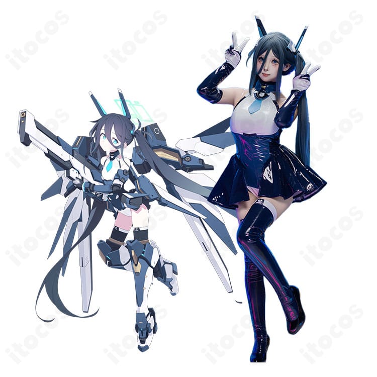 天童アリス 臨戦(戦闘服)レオタード一式の商品イメージ