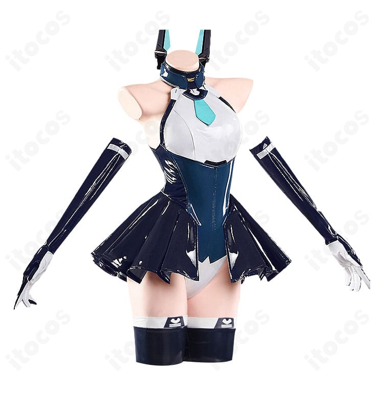 天童アリス臨戦レオタード 本体の正面商品写真