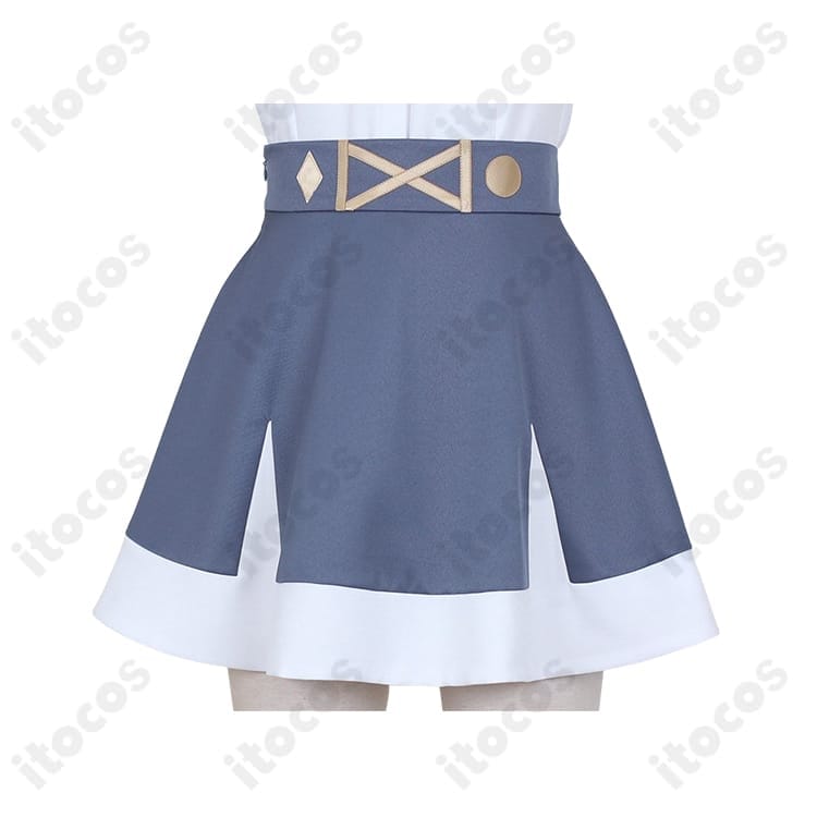 学園夏制服コスプレ 3点セット｜薄手で快適、再現度と撮影映えを両立するきれいシルエット - 4枚目の画像