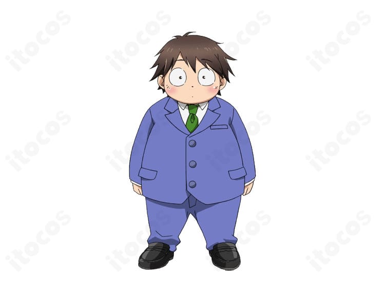 有田春雪の学園制服コスプレ一式を着用した全身イメージ写真