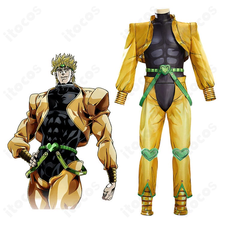 ザ・ワールド(ジョジョSC)コミック風コスプレ一式のキャラクター着用イメージ