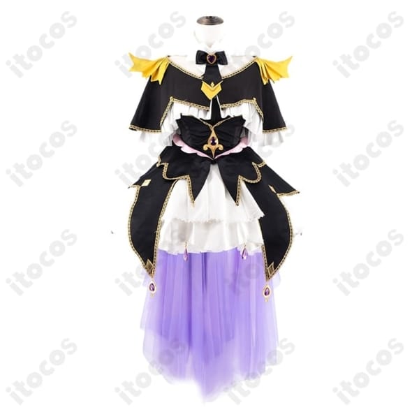 名探偵プリキュア！森亜るるか 変身後衣装 高発色サテンで再現度高く、長時間も快適