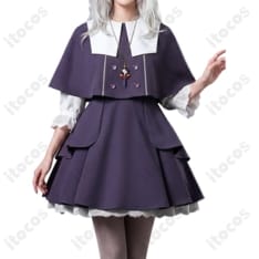 名探偵プリキュア！森亜るるか 通常衣装コスプレ｜高発色で撮影映え、通気性良好 - 1枚目の画像（サムネイル）