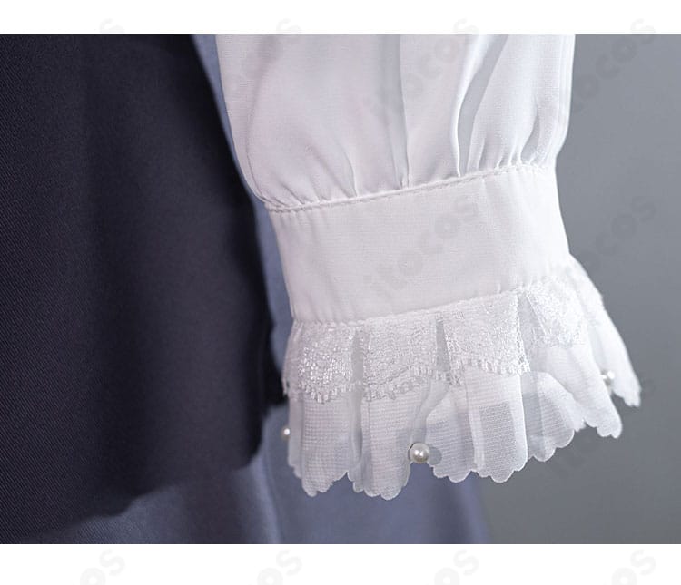 森亜るるか私服Ver.コスプレ衣装の袖の装飾